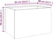 vidaXL - Plantenbak - 62x40x39 - cm - cortenstaal