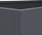 vidaXL - Plantenbak - 62x40x39 - cm - staal - antracietkleurig