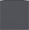 vidaXL - Plantenbak - 62x40x39 - cm - staal - antracietkleurig