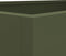 vidaXL - Plantenbak - 62x40x39 - cm - staal - olijfgroen