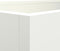 vidaXL - Plantenbak - 62x40x39 - cm - staal - wit