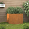 vidaXL - Plantenbak - 62x47x46 - cm - cortenstaal
