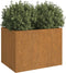 vidaXL - Plantenbak - 62x47x46 - cm - cortenstaal