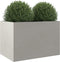 vidaXL - Plantenbak - 62x47x46 - cm - roestvrij - staal - zilverkleurig