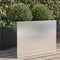 vidaXL - Plantenbak - 62x47x46 - cm - roestvrij - staal - zilverkleurig