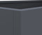 vidaXL - Plantenbak - 62x47x46 - cm - staal - antracietkleurig