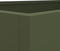 vidaXL - Plantenbak - 62x47x46 - cm - staal - olijfgroen