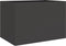 vidaXL - Plantenbak - 62x47x46 - cm - staal - zwart