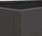 vidaXL - Plantenbak - 62x47x46 - cm - staal - zwart