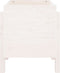 vidaXL - Plantenbak - 62x50x57 - cm - massief - grenenhout - wit