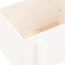vidaXL - Plantenbak - 62x50x57 - cm - massief - grenenhout - wit