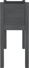 vidaXL - Plantenbak - 70x31x70 - cm - massief - grenenhout - grijs