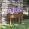 vidaXL - Plantenbak - 70x31x70 - cm - massief - grenenhout - honingbruin