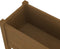 vidaXL - Plantenbak - 70x31x70 - cm - massief - grenenhout - honingbruin