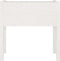 vidaXL - Plantenbak - 70x31x70 - cm - massief - grenenhout - wit