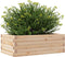 vidaXL - Plantenbak - 70x40x23 - cm - massief - grenenhout