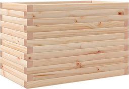vidaXL - Plantenbak - 70x40x45,5 - cm - massief - grenenhout