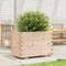 vidaXL - Plantenbak - 70x40x49,5 - cm - massief - grenenhout