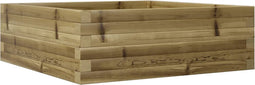 vidaXL - Plantenbak - 70x70x23 - cm - geïmpregneerd - grenenhout