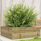 vidaXL - Plantenbak - 70x70x23 - cm - geïmpregneerd - grenenhout