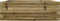 vidaXL - Plantenbak - 70x70x23 - cm - geïmpregneerd - grenenhout