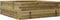 vidaXL - Plantenbak - 70x70x23 - cm - geïmpregneerd - grenenhout