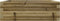 vidaXL - Plantenbak - 70x70x23 - cm - geïmpregneerd - grenenhout