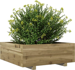 vidaXL - Plantenbak - 70x70x26,5 - cm - geïmpregneerd - grenenhout