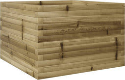 vidaXL - Plantenbak - 70x70x45,5 - cm - geïmpregneerd - grenenhout