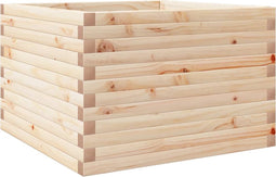 vidaXL - Plantenbak - 70x70x45,5 - cm - massief - grenenhout