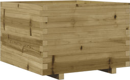 vidaXL - Plantenbak - 70x70x49,5 - cm - geïmpregneerd - grenenhout