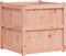 vidaXL - Plantenbak - 70x70x70 - cm - massief - douglashout