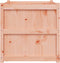 vidaXL - Plantenbak - 70x70x70 - cm - massief - douglashout