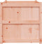 vidaXL - Plantenbak - 70x70x70 - cm - massief - douglashout