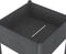 vidaXL - Plantenbak - 70x70x70 - cm - massief - grenenhout - grijs