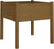 vidaXL - Plantenbak - 70x70x70 - cm - massief - grenenhout - honingbruin