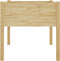 vidaXL - Plantenbak - 70x70x70 - cm - massief - grenenhout