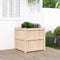 vidaXL - Plantenbak - 70x70x70 - cm - massief - grenenhout