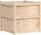 vidaXL - Plantenbak - 70x70x70 - cm - massief - grenenhout