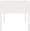 vidaXL - Plantenbak - 70x70x70 - cm - massief - grenenhout - wit