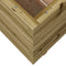 vidaXL - Plantenbak - 70x70x72 - cm - geïmpregneerd - grenenhout