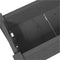 vidaXL - Plantenbak - 77x25x104,5 - cm - massief - grenenhout - grijs