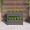 vidaXL - Plantenbak - 77x25x66 - cm - massief - grenenhout - grijs