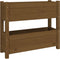 vidaXL - Plantenbak - 77x25x66 - cm - massief - grenenhout - honingbruin
