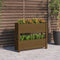 vidaXL - Plantenbak - 77x25x66 - cm - massief - grenenhout - honingbruin