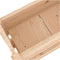 vidaXL - Plantenbak - 77x25x66 - cm - massief - grenenhout
