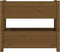vidaXL - Plantenbak - 77x25x66 - cm - massief - grenenhout - honingbruin