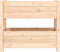 vidaXL - Plantenbak - 77x25x66 - cm - massief - grenenhout