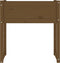 vidaXL - Plantenbak - 78x40x81 - cm - massief - grenenhout - honingbruin