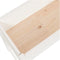vidaXL - Plantenbak - 78x40x81 - cm - massief - grenenhout - wit